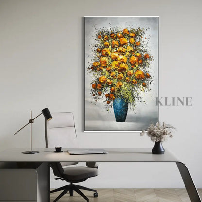 Petals of Sunshine - Hand Painting