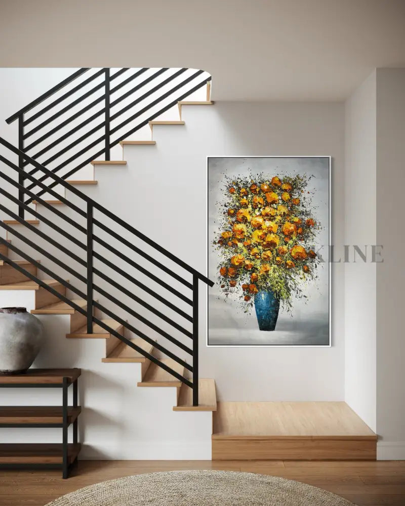 Petals of Sunshine - Hand Painting