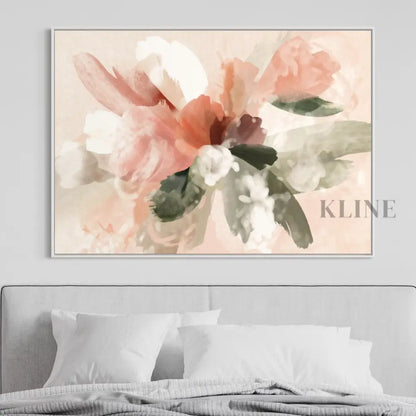 Pink Abstract Bouquet - Hand Painting