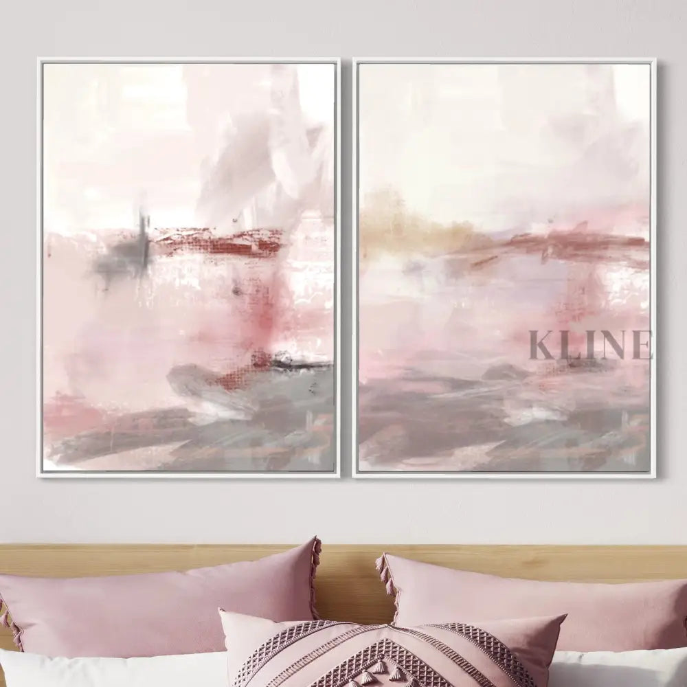 Pink acrylic - Hand Painting 