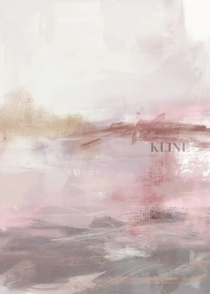 Pink acrylic - Hand Painting Grande arte da parete