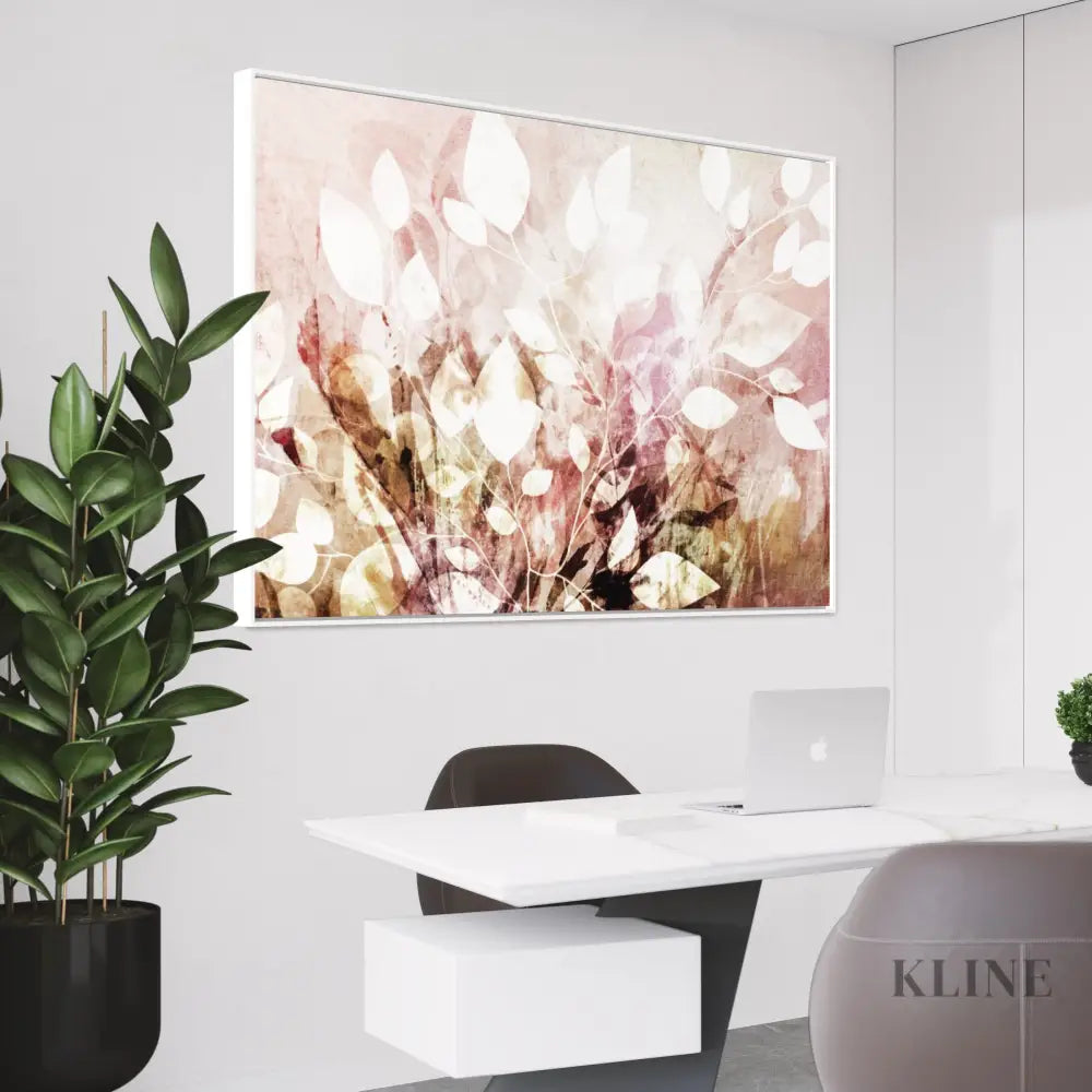 Pink Garden Floral - Hand Painting