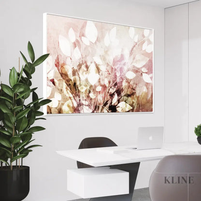 Pink Garden Floral - Hand Painting