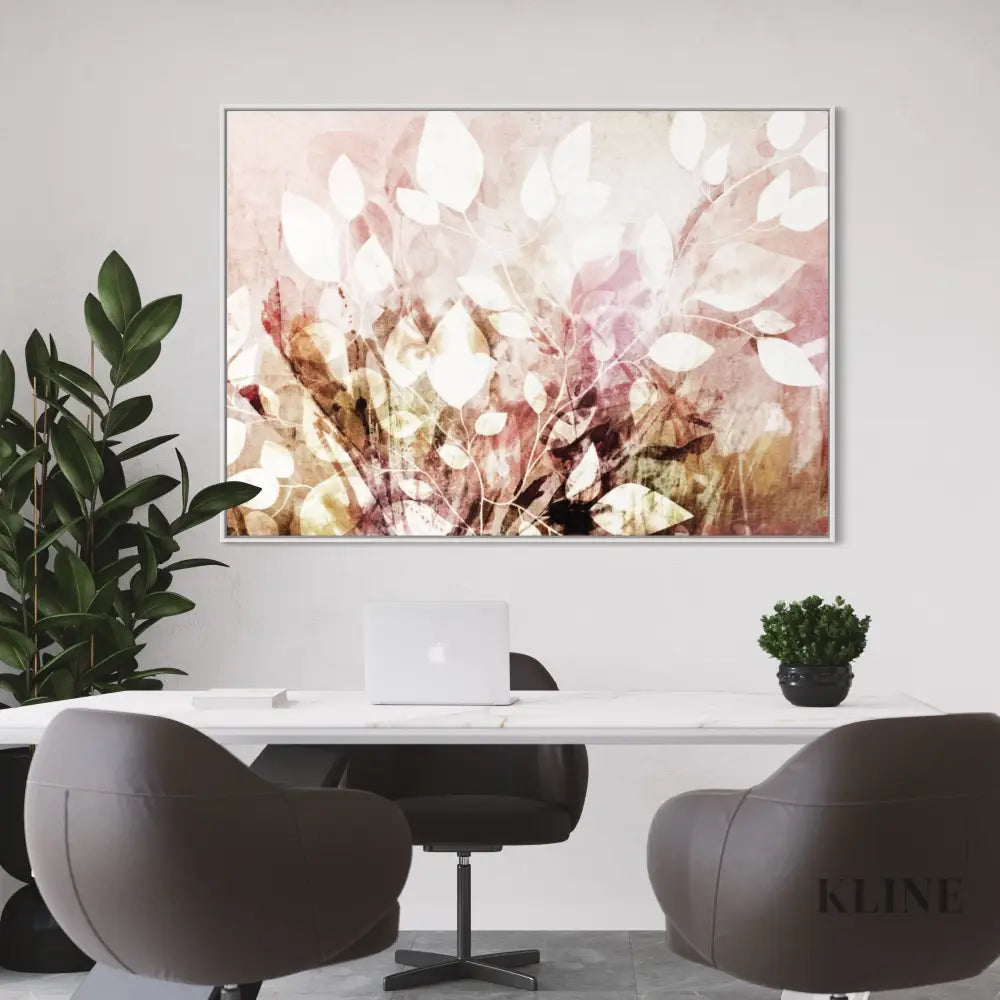 Pink Garden Floral - Hand Painting