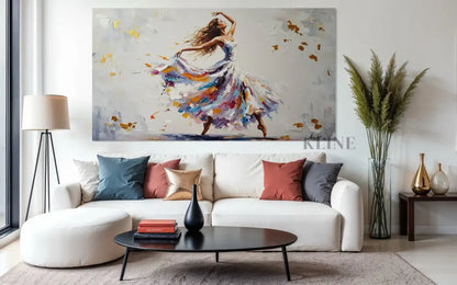 Pirouettes of Light - Hand Painting