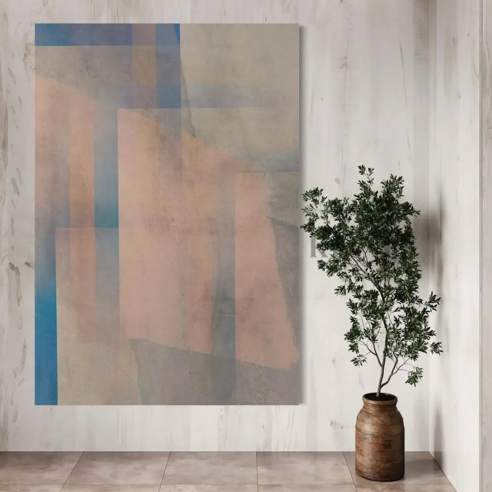 Planos I - Hand Painting Arte della parete per salotto