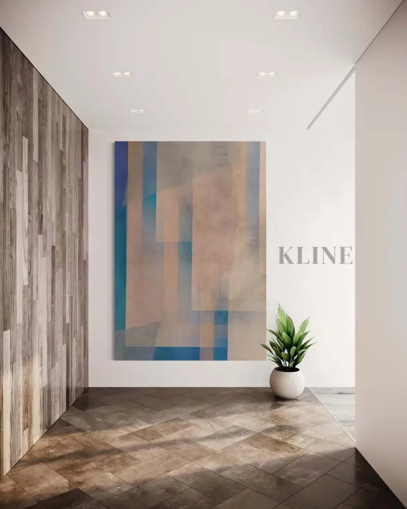 Planos II - Hand Painting Lounge Wall Art