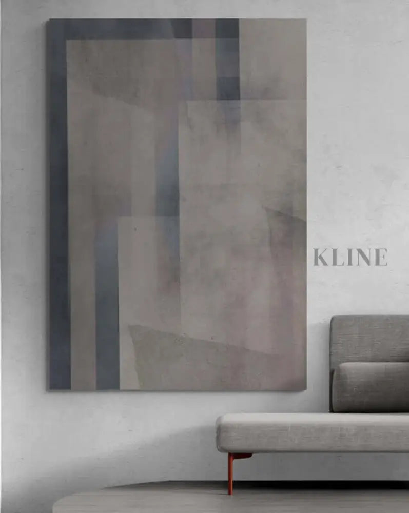 Planos V - Hand Painting Wandkunst für das Esszimmer