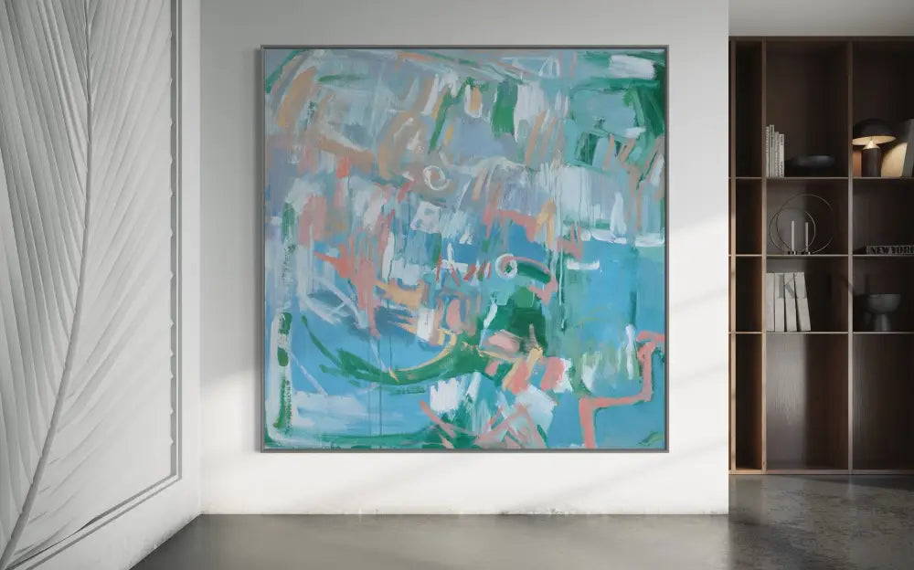 Pleasure - Kline Collective Quadratische Wandkunst und Gemälde