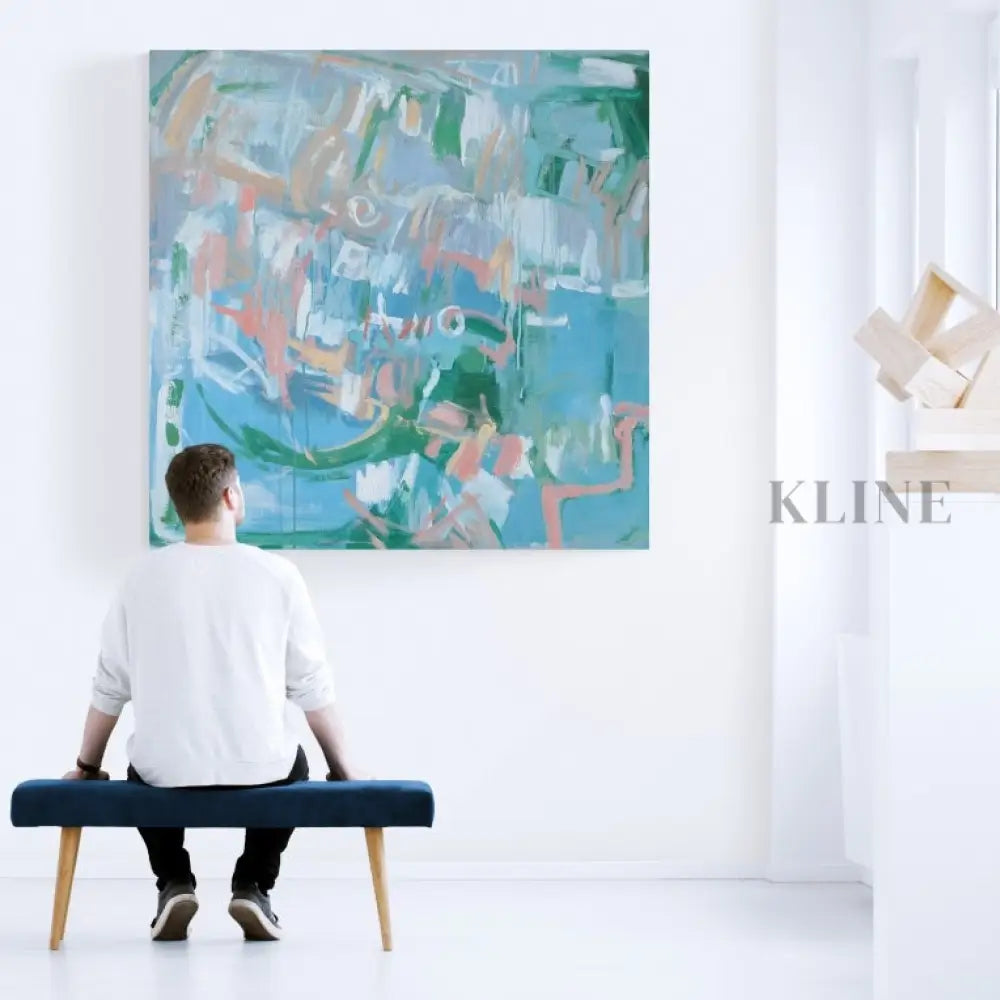 Pleasure - Kline Collective Quadratische Wandkunst und Gemälde