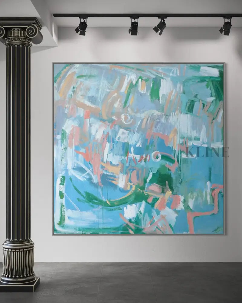 Pleasure - Kline Collective Quadratische Wandkunst und Gemälde