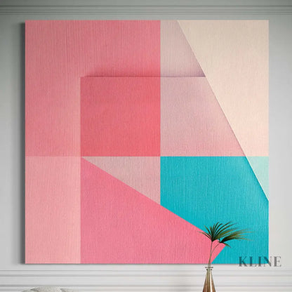 Pointy Waterfall 3 - Hand Painting