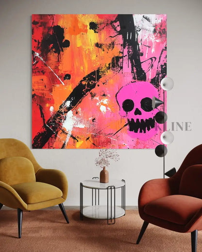 Pop Art Rebellion - Hand Painting
