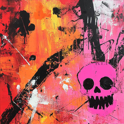 Pop Art Rebellion - Hand Painting
