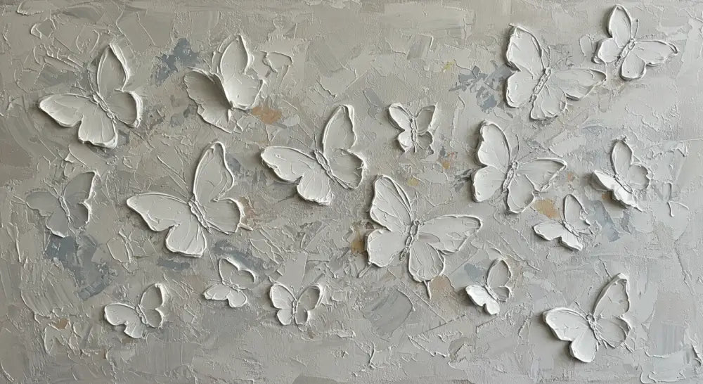 Porcelain Butterflies - Hand Painting 