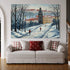 Prague Winter - Hand Painting