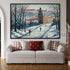 Prague Winter - Hand Painting