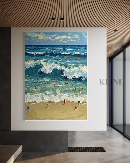 Praia da Marinha - Hand Painting