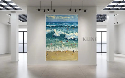 Praia da Marinha - Hand Painting