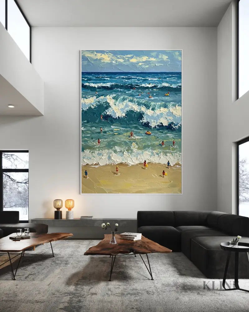 Praia da Marinha - Hand Painting