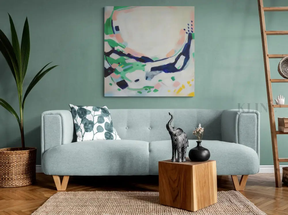 Prologue 1 - Kline Collective Art mural rose