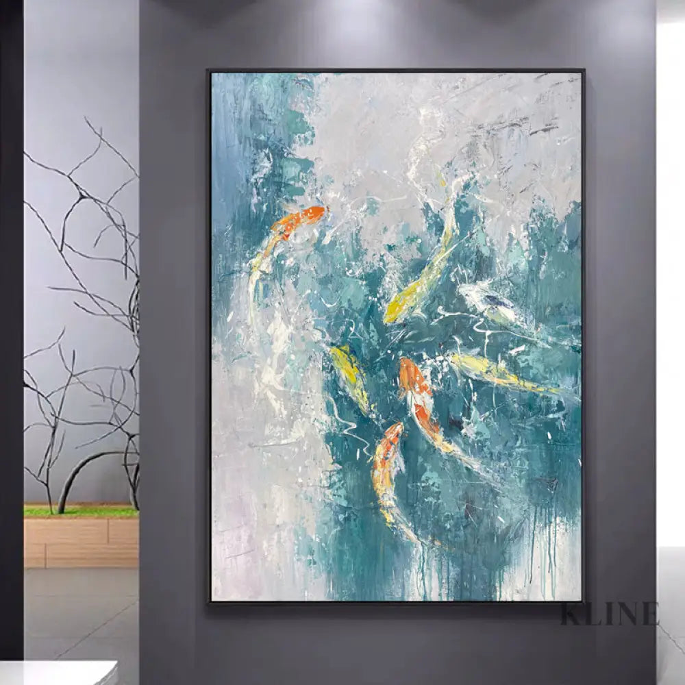 Prosperity and Happiness - Kline Collective Hotel Paintings & Wall Decor