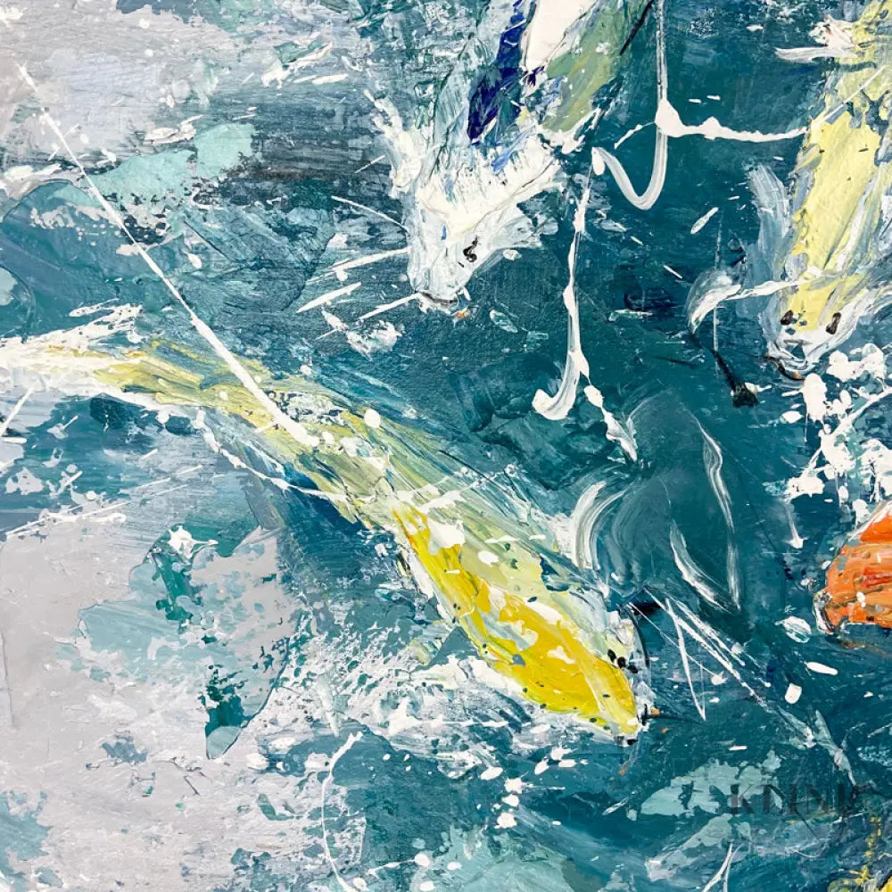 Prosperity and Happiness - Kline Collective Hotel Paintings & Wall Decor