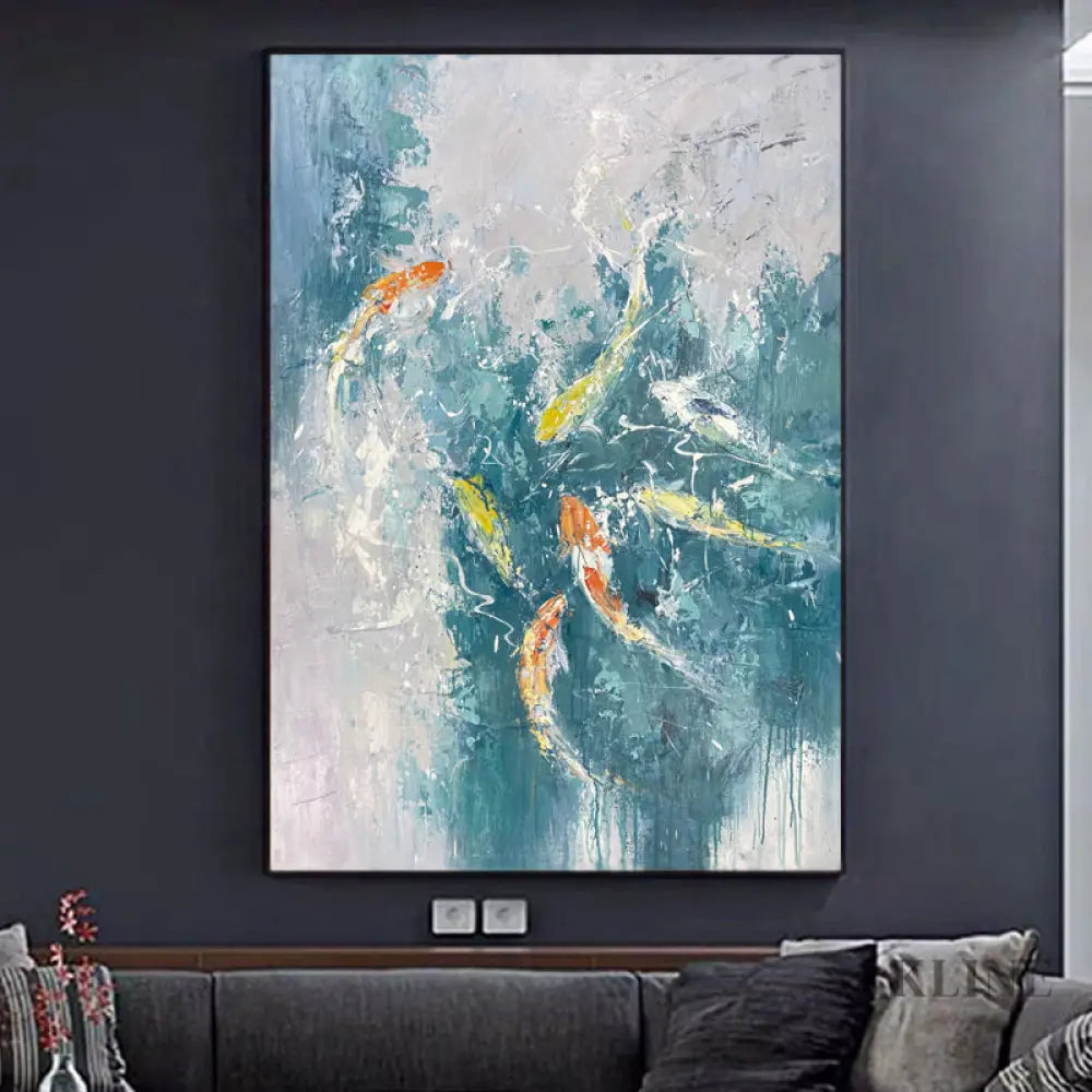 Prosperity and Happiness - Kline Collective Hotel Paintings & Wall Decor