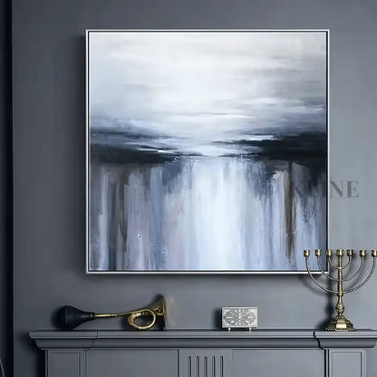 Pure and Calm - Hand Painting