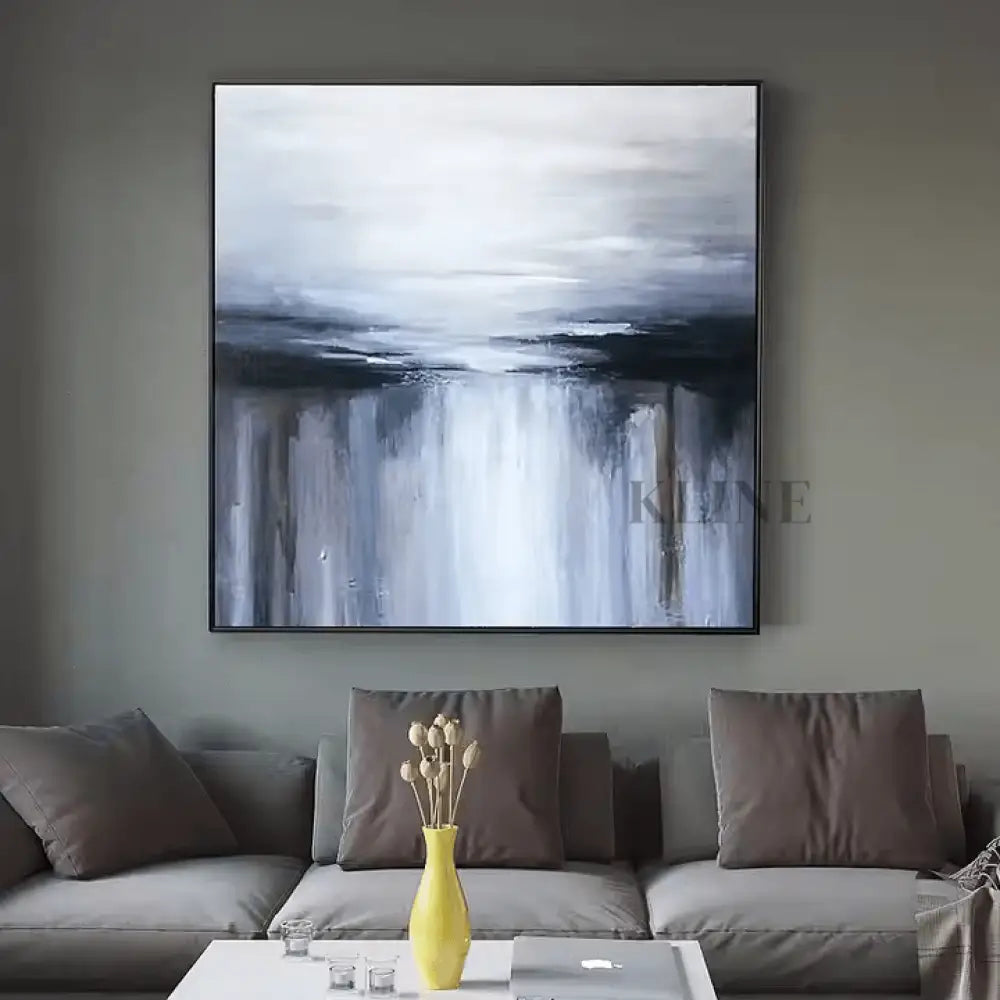 Pure and Calm - Hand Painting Large Wall Art