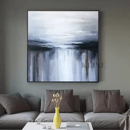 Pure and Calm - Hand Painting