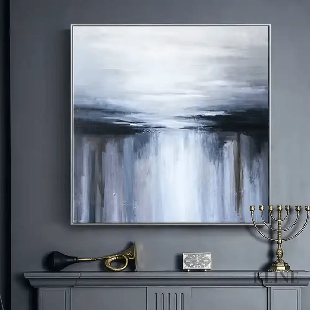 Pure and Calm - Hand Painting