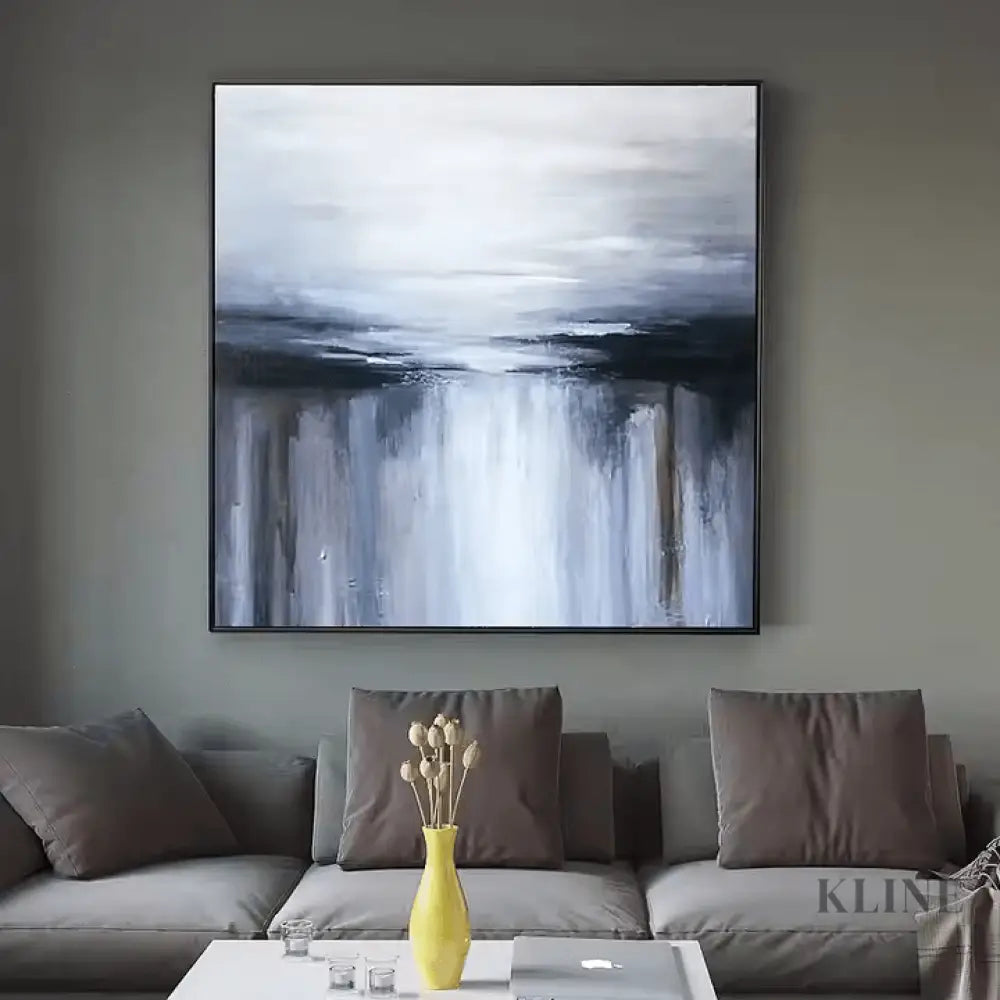 Pure and Calm - Hand Painting 