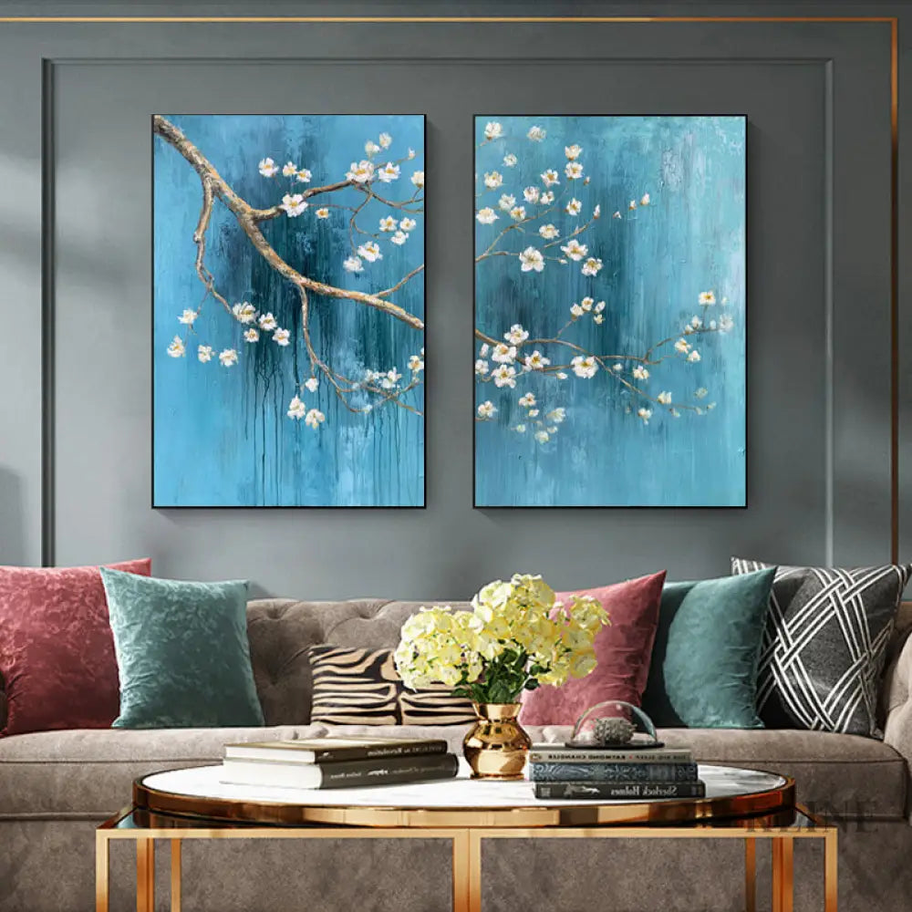 Pure and Resilient Set - Kline Collective Hotel Paintings & Wall Decor