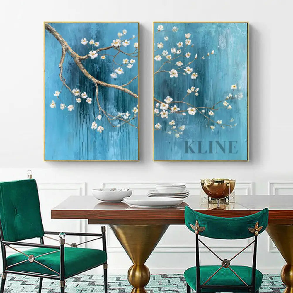 Pure and Resilient Set - Kline Collective ダイニングルームのウォールアート