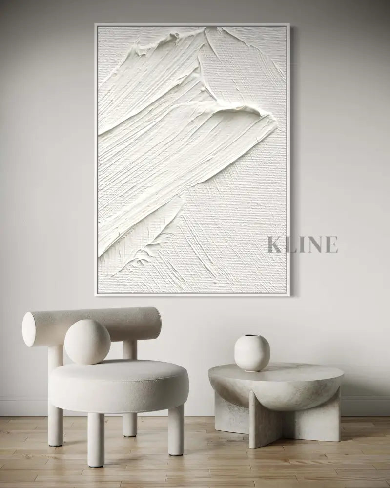 Pure Elegance - Hand Painting Große Wandkunst