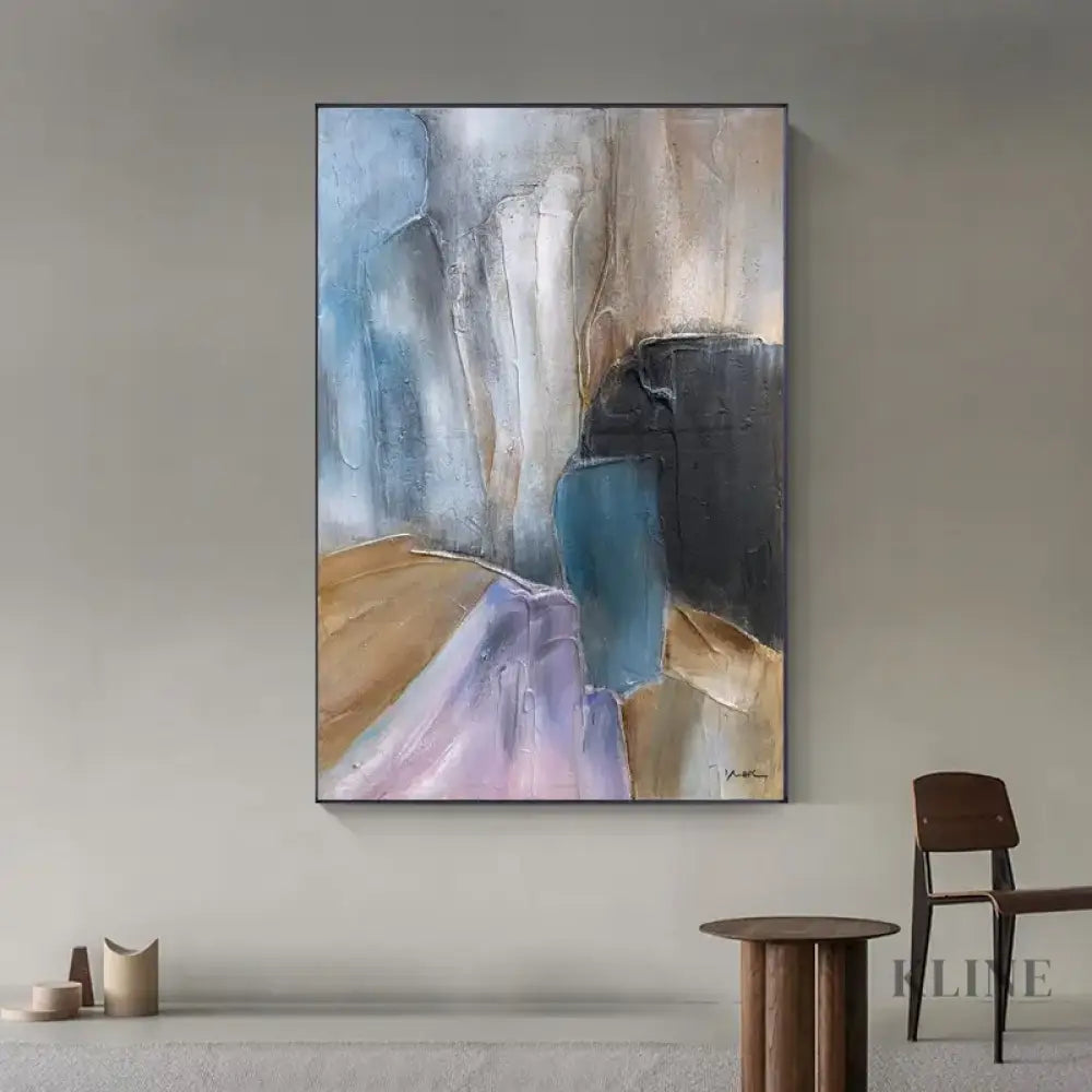 Purple Lights - Hand Painting