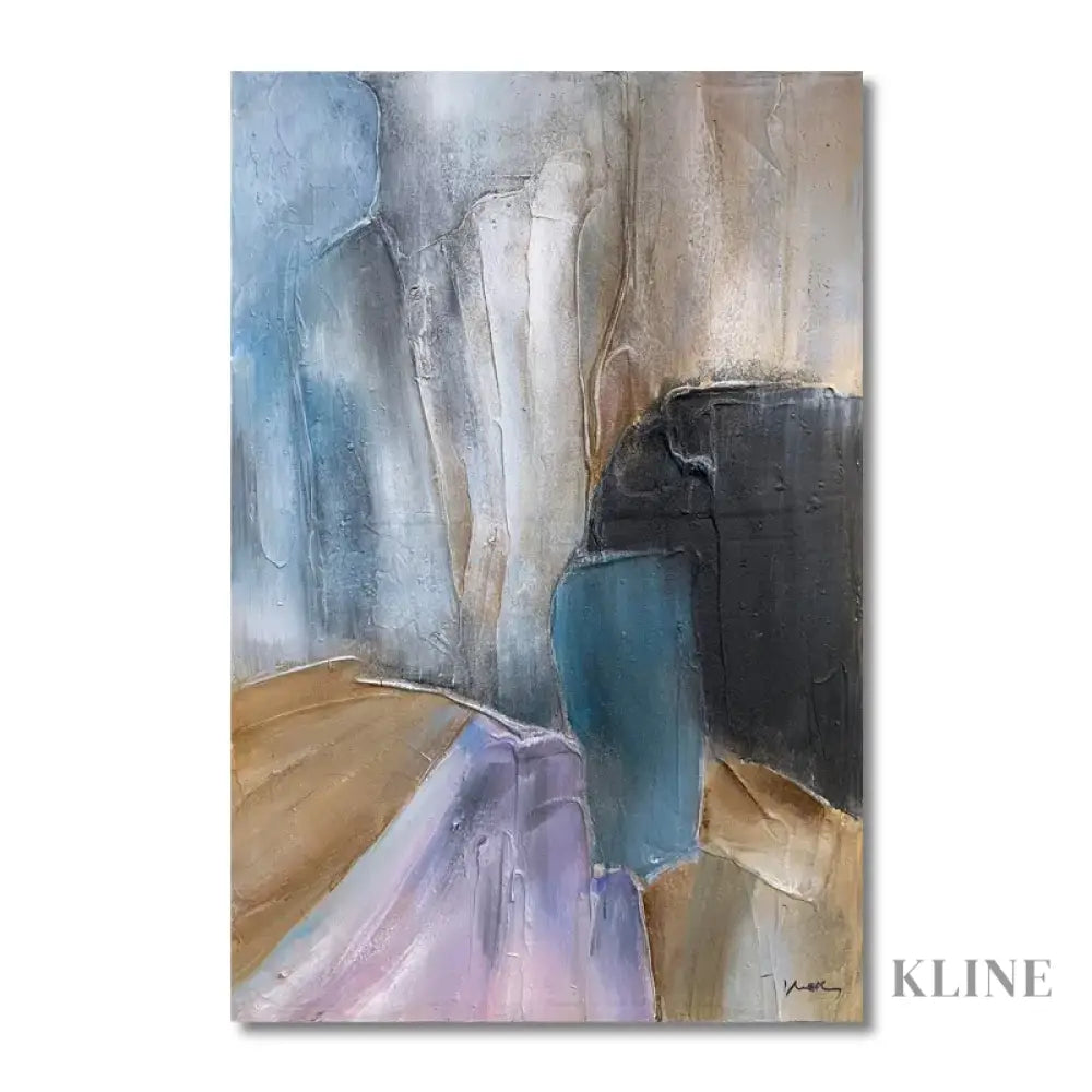 Purple Lights - Hand Painting