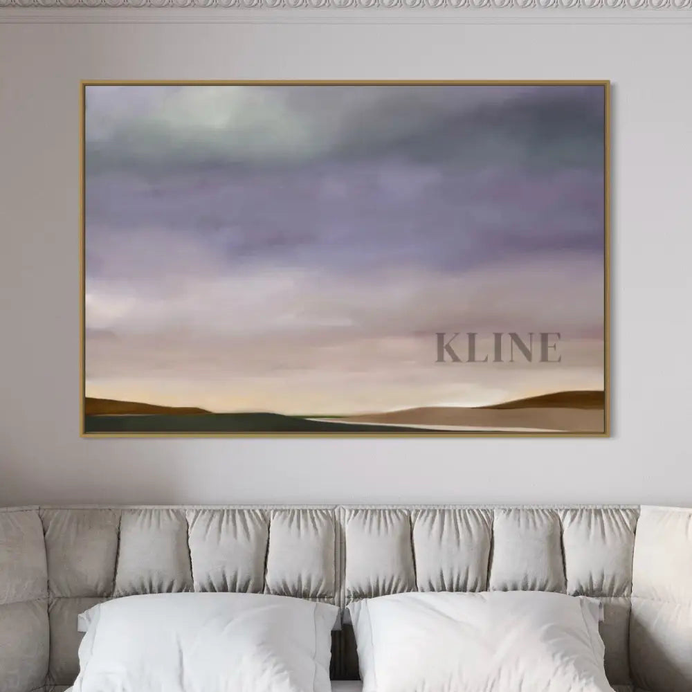 Purple Sky - Hand Painting Vente du vendredi noir