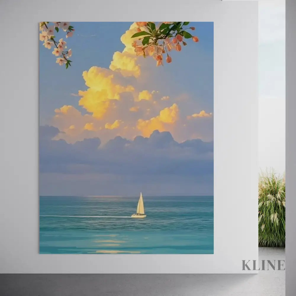 Quiet Bloom - Hand Painting