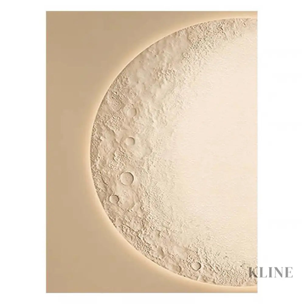 Quiet Night Thought - Hand Painting Textured Wall Art