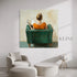 Quiet Reading Chair - Hand Painting