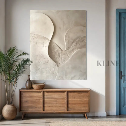 Quiet Sculptural Forms - Hand Painting