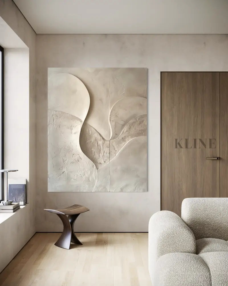 Quiet Sculptural Forms - Hand Painting