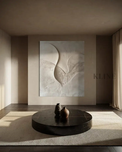 Quiet Sculptural Forms - Hand Painting