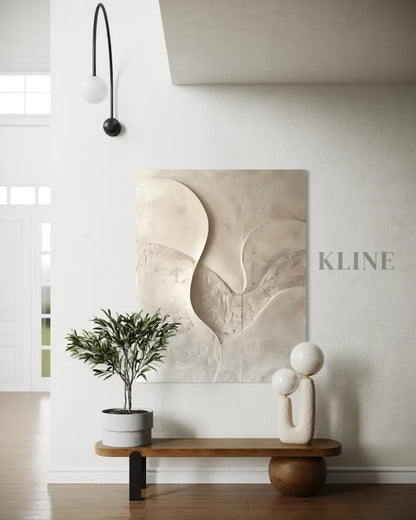 Quiet Sculptural Forms - Hand Painting
