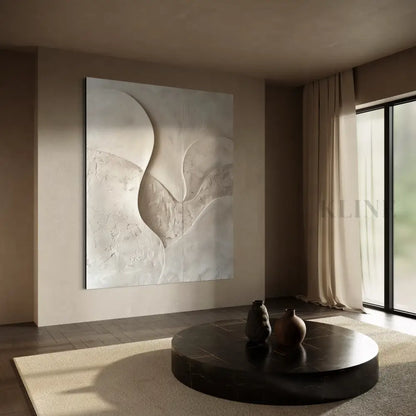 Quiet Sculptural Forms - Hand Painting