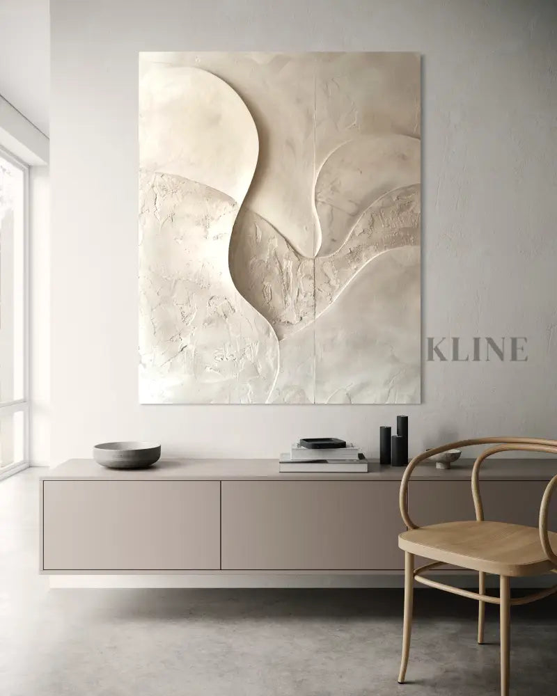 Quiet Sculptural Forms - Hand Painting