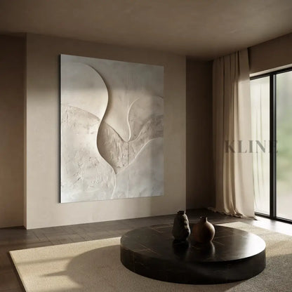 Quiet Sculptural Forms - Hand Painting