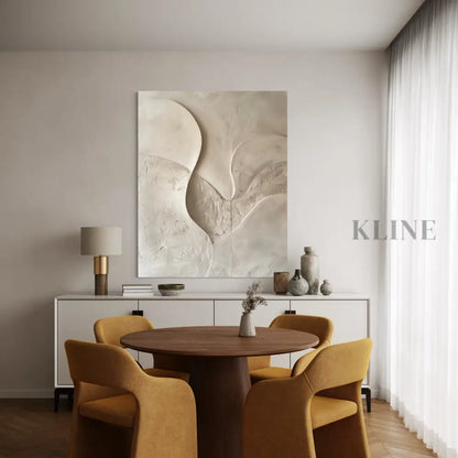 Quiet Sculptural Forms - Hand Painting